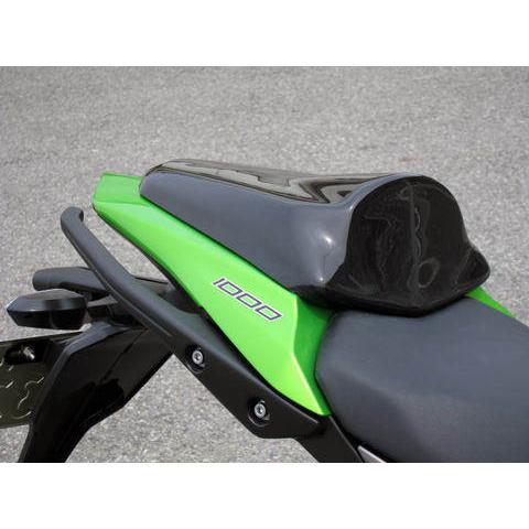 A-TECH エーテック タンデムシートカバー 素材：平織カーボン(C) ニンジャ1000 (Z1000SX) KAWASAKI カワサキ シングルシートカウル シート関連 外装の画像
