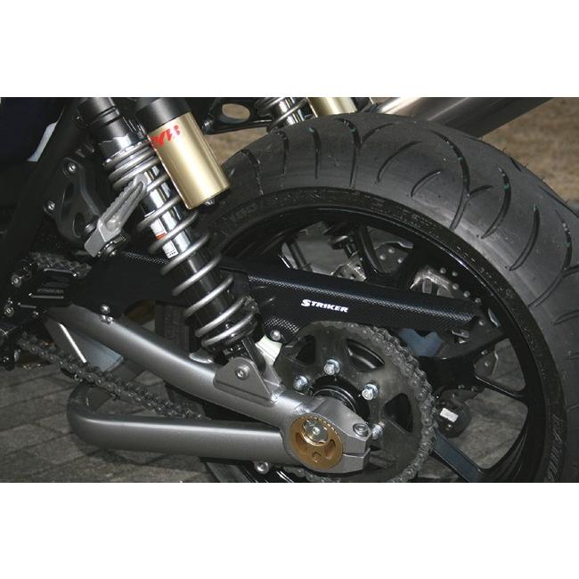 STRIKER STRIKER:ストライカー カーボンチェーンカバー ZRX1200R ZRX1200ダエグ KAWASAKI カワサキ KAWASAKI カワサキ|ウェビック1号店|01
