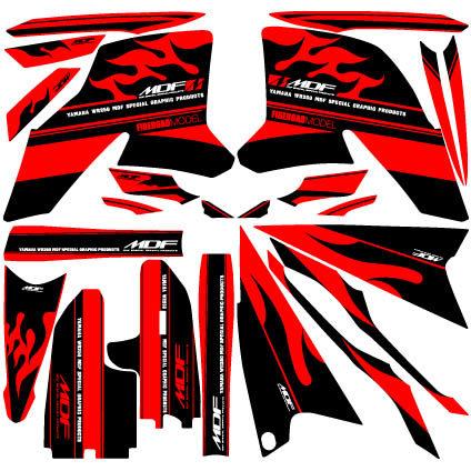 MDF（エムディーエフ） 車種別グラフィックデカールキット WR250X