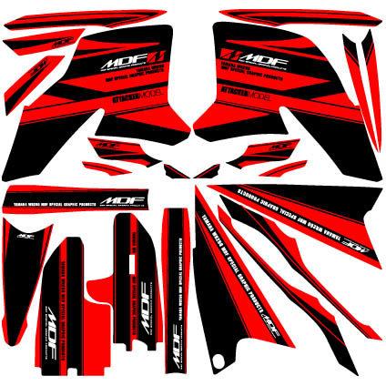 MDF（エムディーエフ） 車種別グラフィックデカールキット WR250X