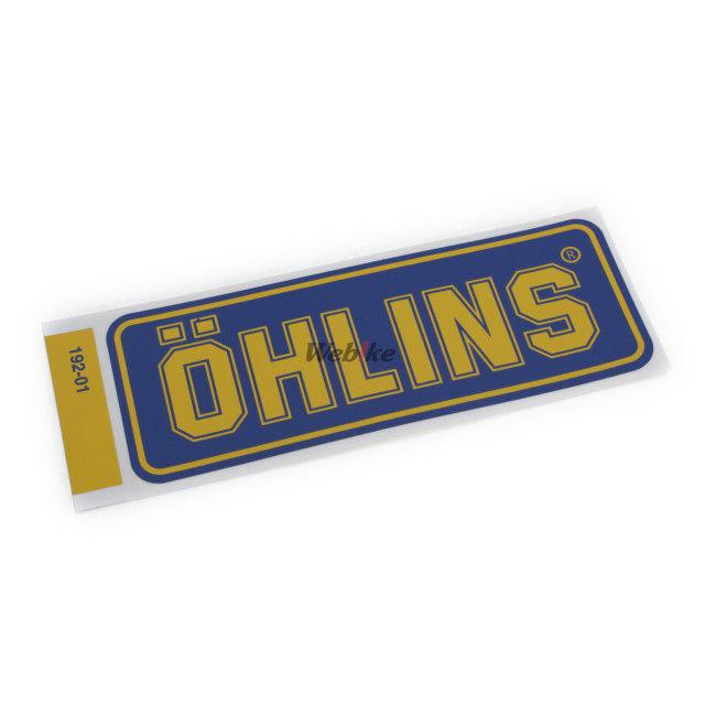 OHLINS OHLINS:オーリンズ ステッカー サイズ：125×50mm (小)｜webike｜02