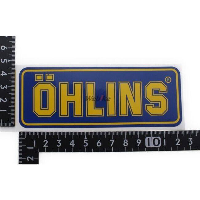OHLINS（オーリンズ） ステッカー サイズ：125×50mm (小) ステッカー