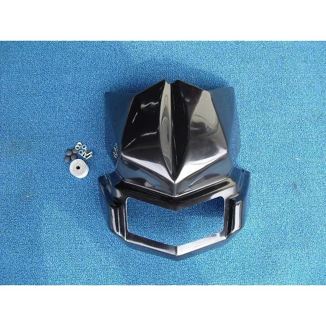 PLEASURE（プレジャー） フェイスパネル (ライト穴あり) KLX250 D