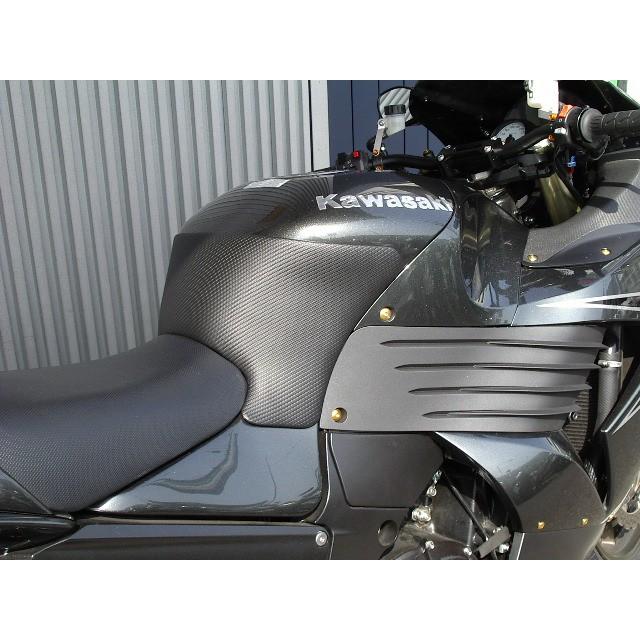 PLEASURE プレジャー タンクパッド ワイド ZZR1400 KAWASAKI カワサキ タンク関連 外装