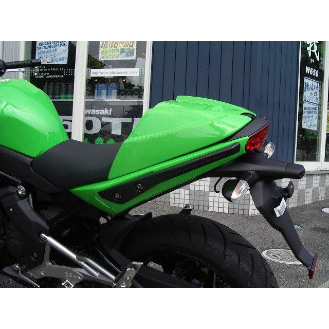 PLEASURE プレジャー シングルシートシェル カラー：キャンディーライムグリーン NINJA 400R［ニンジャ] ER-6f KAWASAKI カワサキ シングルシートカウル 外装の画像
