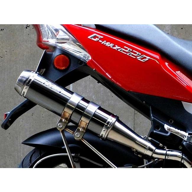 Good-Stage グッドステージ G-MAX220 フルエキゾーストマフラー MB PGO マフラーの画像