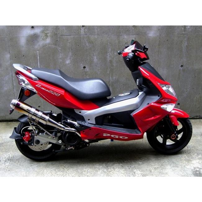 Good-Stage グッドステージ G-MAX220 フルエキゾーストマフラー チタン