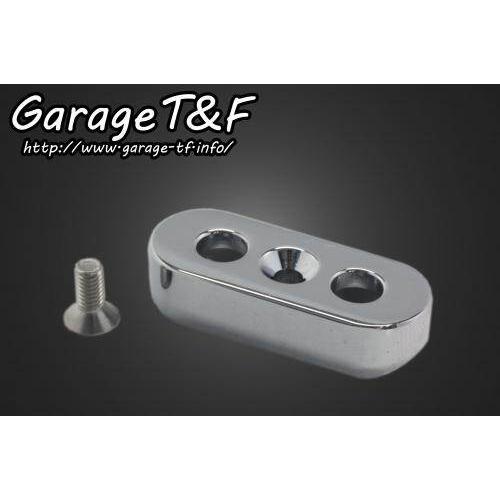 Garage T＆F ガレージ スイッチボックス2穴 カラー：メッキ仕上げ