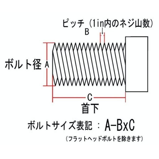 Neofactory ネオファクトリー アレンボルト 3/8-16×1インチ クローム 汎用ボルト・ネジ | NEO FACTORY | 01