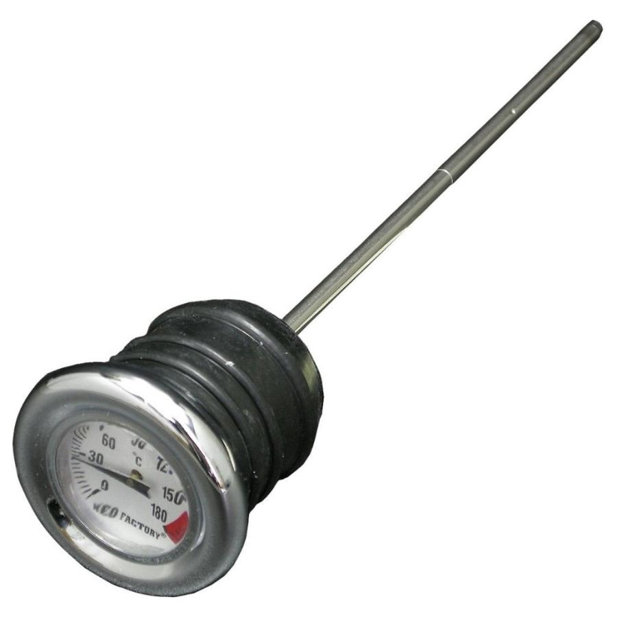 Neofactory ネオファクトリー 摂氏タイプ ロングサイズ 油温計付オイルタンクキャップ ホワイト SOFTAILファミリー HARLEY-DAVIDSON ハーレーダビッドソン | NEO FACTORY