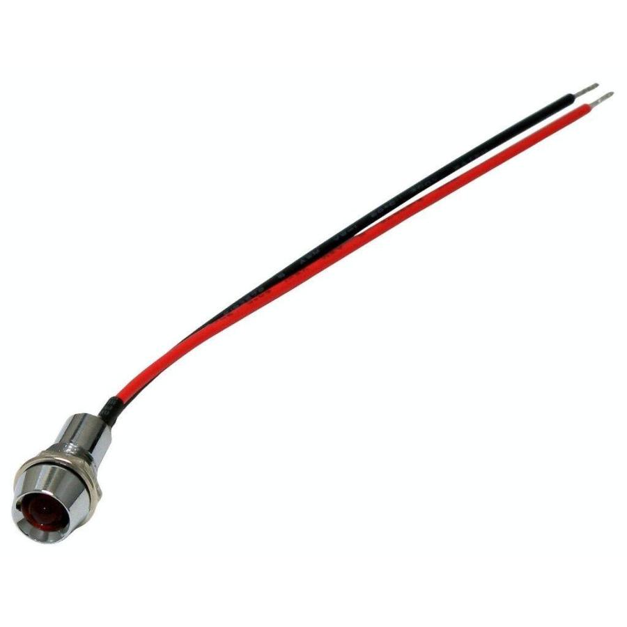 Neofactory ネオファクトリー 6mm LEDインジケーター レッド 汎用 HARLEY-DAVIDSON ハーレーダビッドソン インジケーター メーター・インジケーター関係 電装系 | NEO FACTORY