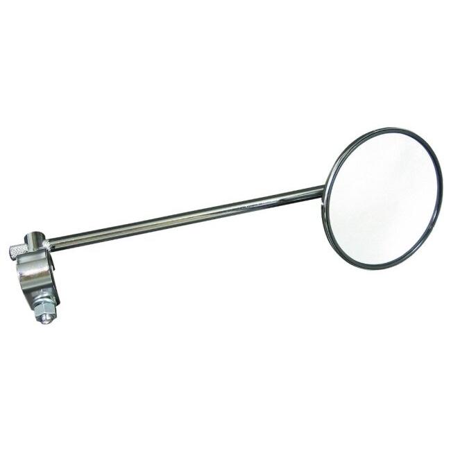 Neofactory ネオファクトリー 4インチ ロングステムラウンドミラー クランプ付き クローム 汎用 HARLEY-DAVIDSON ハーレーダビッドソン ミラー ハンドル | NEO FACTORY | 01