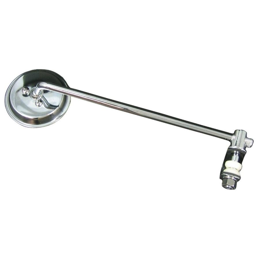 Neofactory ネオファクトリー 3インチ ロングステムラウンドミラー クランプ付き クローム 汎用 HARLEY-DAVIDSON ハーレーダビッドソン ミラー ハンドル | NEO FACTORY