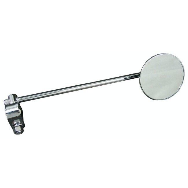 Neofactory ネオファクトリー 3インチ ロングステムラウンドミラー クランプ付き クローム 汎用 HARLEY-DAVIDSON ハーレーダビッドソン ミラー ハンドル | NEO FACTORY | 01