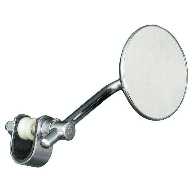 Neofactory ネオファクトリー 3インチ ショートステムラウンドミラー クランプ付き クローム 汎用 HARLEY-DAVIDSON ハーレーダビッドソン ミラー ハンドル | NEO FACTORY | 01