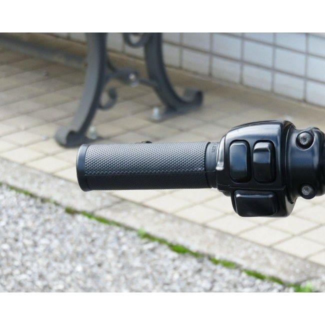 直営店 Neofactory Neofactory:ネオファクトリー ローレットラバーグリップ グリップ コブラフットペグ クローム NEO FACTORY(ネオファクトリー)