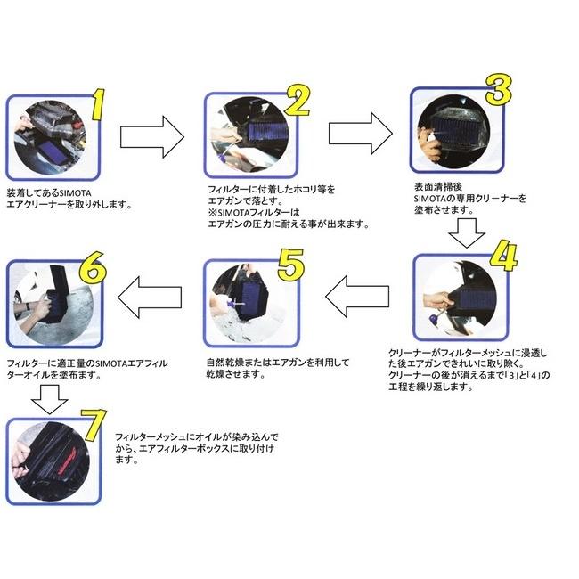 SIMOTA シモタ エアフィルター ZX-6R NINJA [ニンジャ] MONSTER ENERGY KAWASAKI カワサキ エアクリーナー・エアクリーナーエレメント 吸気関連 エンジン | SIMOTA | 02