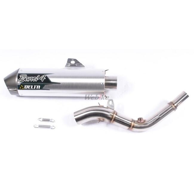 DELTA（デルタ） バレル4サイレンサー DトラッカーX KLX250 KAWASAKI