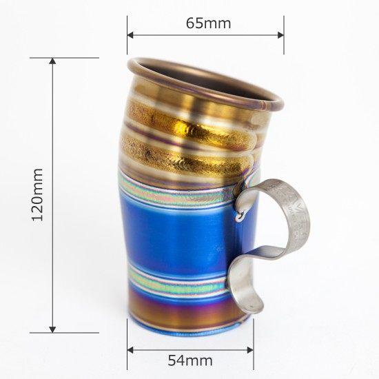 クシタニチタンマグカップ KUSHITANI マーベリック(MAVERICK) チタン