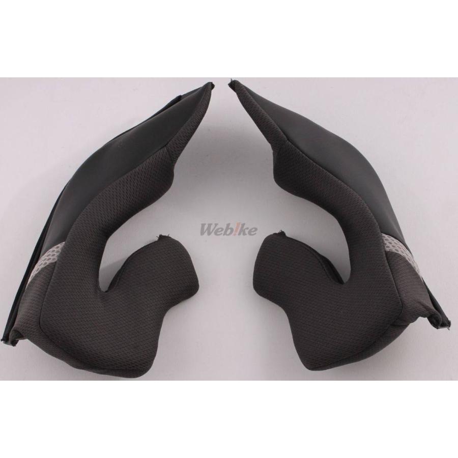 OGK kabuto JM XL チークパッド20mm フルフェイス KAMUI チークパッドセット OGK KABUTO サイズXL(20mm) - 【通販
