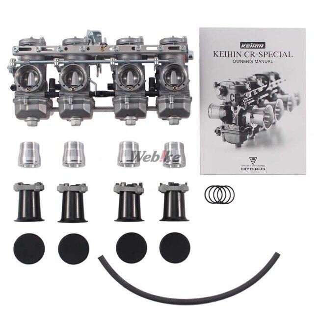 JB POWER(BITO R&D) JBパワー(ビトーR&D) CRキャブレター(CR-SPECIALキャブレター) CB750F HONDA ホンダ キャブレター 吸気関連 エンジン | JBーPOWER | 04