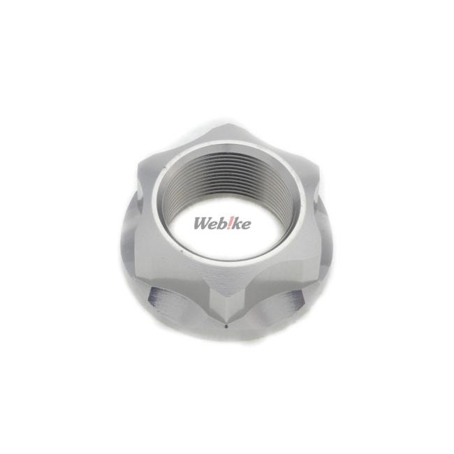 antlion アントライオン ステムナット Ver.II カラー：シルバー[SL] KAWASAKI カワサキ SUZUKI スズキ YAMAHA ヤマハ ステムナット・ステムボルト ハンドル | ant lion | 01