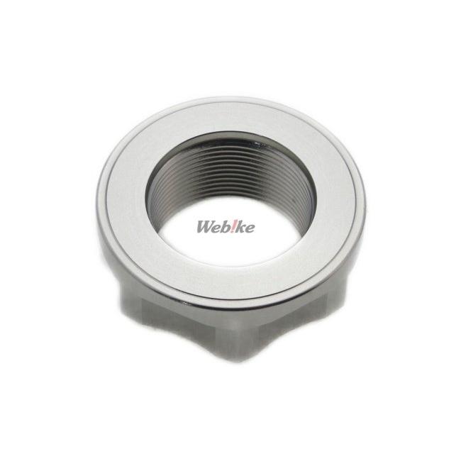 antlion アントライオン ステムナット Ver.II カラー：シルバー[SL] KAWASAKI カワサキ SUZUKI スズキ YAMAHA ヤマハ ステムナット・ステムボルト ハンドル | ant lion | 04