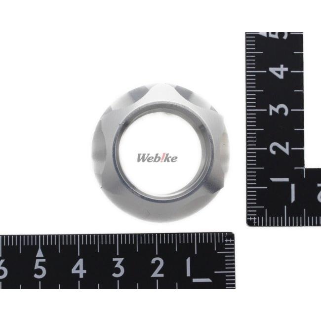 antlion アントライオン ステムナット Ver.II カラー：シルバー[SL] KAWASAKI カワサキ SUZUKI スズキ YAMAHA ヤマハ ステムナット・ステムボルト ハンドル | ant lion | 05