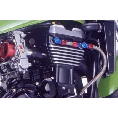 PMC ピーエムシー シリンダーヘッドバイパスキット フリーアングル後出し ZRX1100 ZRX1200R KAWASAKI カワサキ オイルクーラー 冷却関連 エンジン | PMC | 01