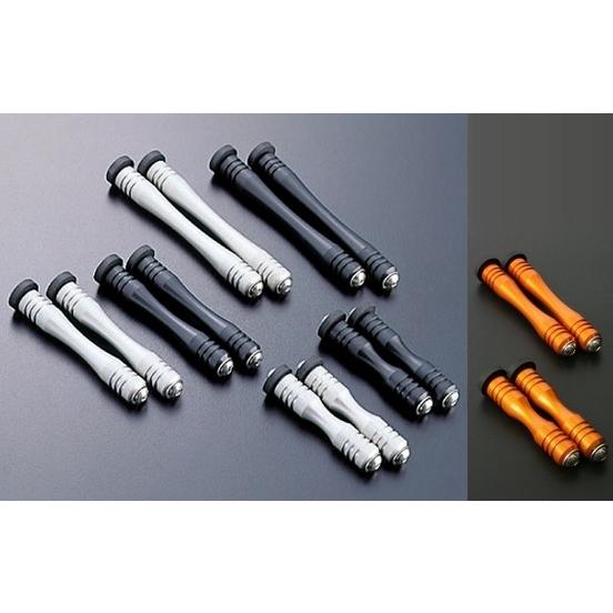 ACTIVE アクティブ ラウンドオイルクーラー用サイドカラー&ボルトセット サイズ：10段 / カラー：シルバー オイルクーラー 冷却関連 エンジン | ACTIVE