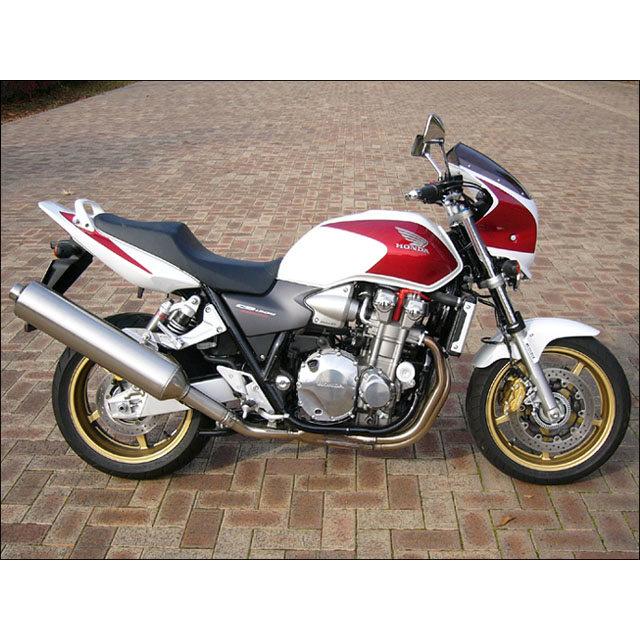 CHIC DESIGN シックデザイン マスカロード スクリーンカラー：スモーク / カラー：ダークネスブラックメタリック／Cグローリーレッド CB1300スーパーフォア_5