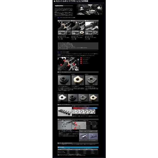 ACTIVE アクティブ TMRキャブレターキット専用スロットルキット[TYPE-1] インナー巻取径：Φ40 / ワイヤーの長さ：900mm TMR用 ハンドル周辺パーツ ハンドル | ACTIVE（釣り） | 01
