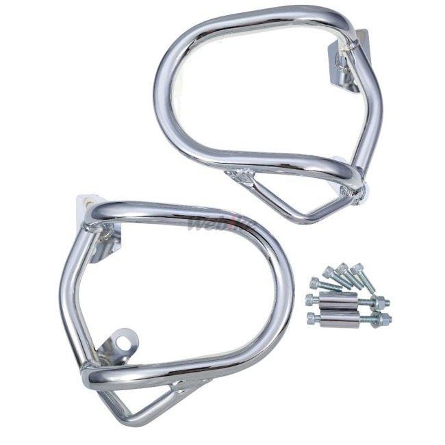 ACP（エーシーピー） 極太メッキエンジンガード XJR400 YAMAHA ヤマハ