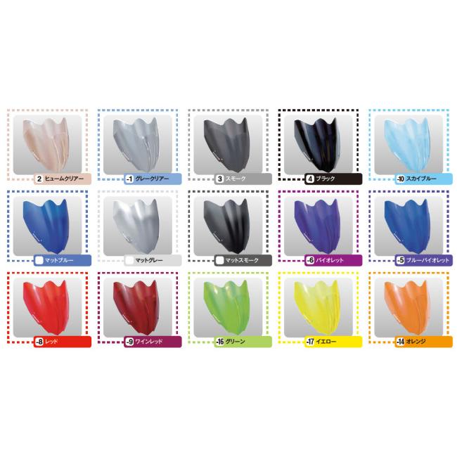 ERMAX ERMAX:アルマックス Aeromax [エアロマックス] スクリーン エアロタイプ カラー：グレークリア GSX-R1300R 隼 R1300R ERMAX 隼