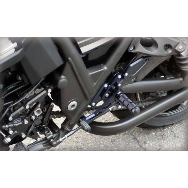 WR’S ダブルアールズ バトルステップ TYPE-R カラー：ポリッシュ ZRX1200 DAEG KAWASAKI カワサキ バックステップ ステップ 足回り | WR'S | 02