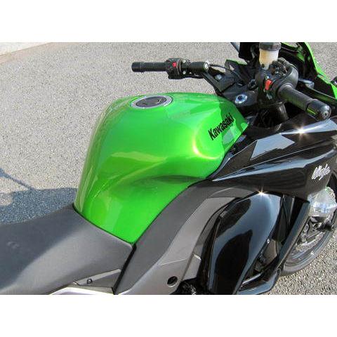 A-TECH エーテック タンクパッド タイプR 素材：FRP／ホワイト(FW) ニンジャ1000 (Z1000SX) KAWASAKI カワサキ タンク関連 外装の画像