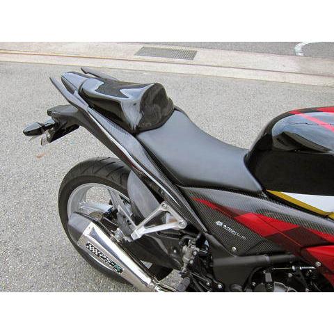 A-TECH エーテック タンデムシートカバー 素材：FRP/平織カーボン（C） CBR250R (2011-) HONDA ホンダ シングルシートカウル シート関連 外装の画像