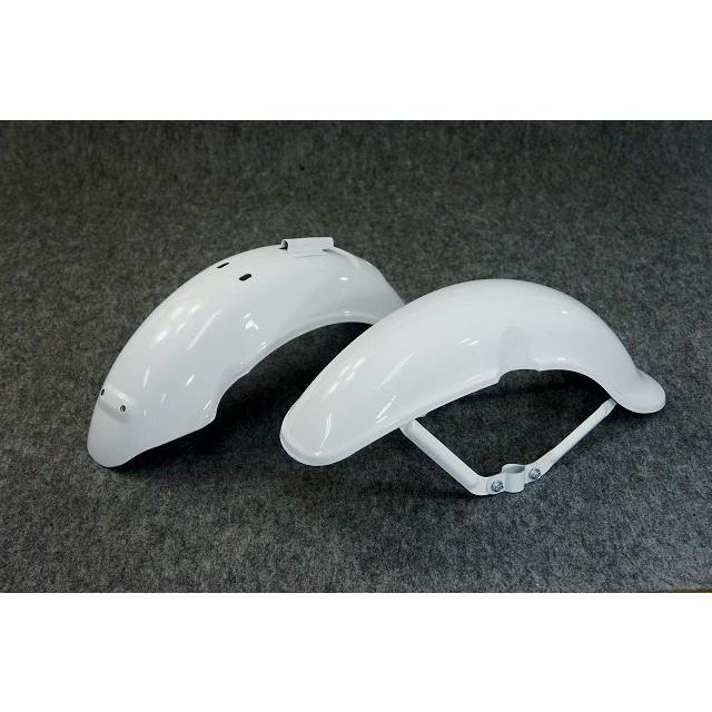 GM-MOTO ジーエムモト シャリー用兜フェンダー カラー:ホワイト GM-MOTO ジーエムモト シャリー用兜フェンダー カラー:ホワイト