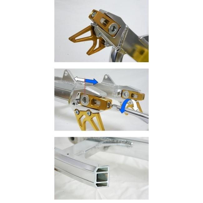 GM-MOTO ジーエムモト モンキー用アルミスイングアームタイプGF MONKEY [モンキー] HONDA ホンダ スイングアーム 足回り
