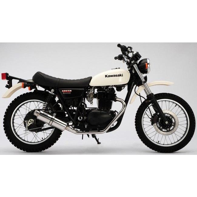 BEAMS ビームス SS300 フルエキゾーストマフラー サイレンサー：ソニック 250TR KAWASAKI カワサキ マフラー_3