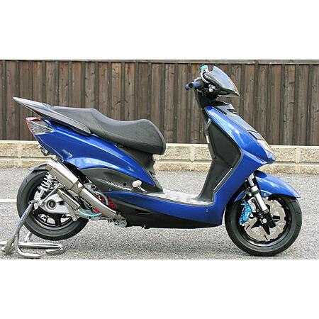 あめシグナス wiruswinの新品未使用のマフラー WirusWin ウイルズウィン レーシングマフラーG(レース用