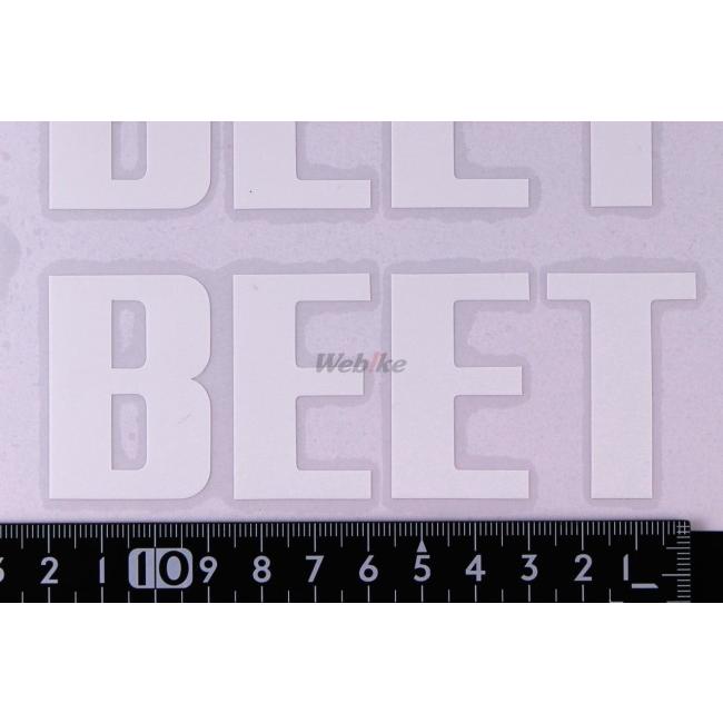 BEET BEET:ビート ステッカー カラー：ホワイト｜webike｜04