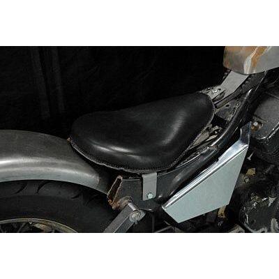 部品屋K&W 専用ソロシートキット リジットタイプ (本革サドルシート