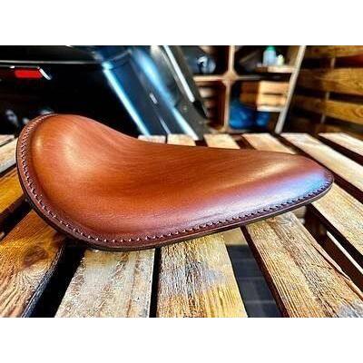 部品屋K&W 専用ソロシートキット リジットタイプ (本革サドルシート