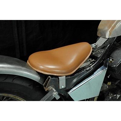 部品屋K&W 専用ソロシートキット リジットタイプ （本革サドル