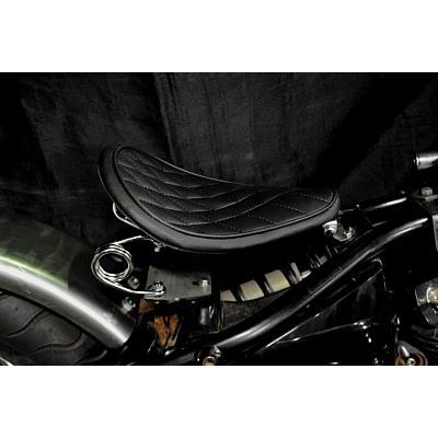 部品屋K&W 専用ソロシートキット スプリングSR400 部品屋K&W 専用ソロシートキット スプリングタイプ (本革サドルシート