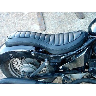 部品屋K&W コブラシート カラー：黒 ビラーゴ250(XV250) YAMAHA ヤマハ 