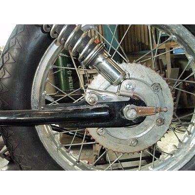 SR400 ローダウンセット GOODS グッズ ローダウン&ロング アクスルプレート SR400 SR500