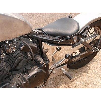 部品屋K&W ステンレス製サイドカバー ビラーゴ250(XV250) YAMAHA