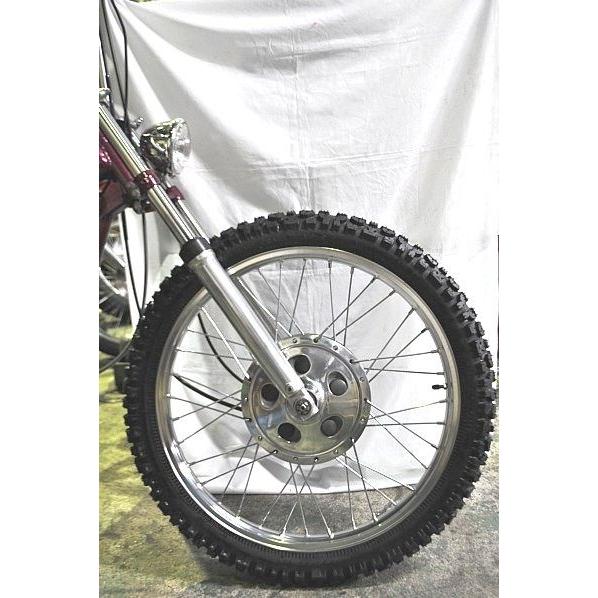 SR400 23インチフロントホイール 部品屋K&W 23インチフロントホイールキット SR500 SR400 YAMAHA ヤマハ